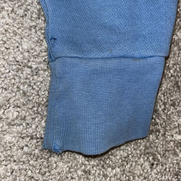 Worn Broken Zipper UNC North Carolina Tarheels Track Fleece Jacket XXL 2XL - Picture 6 of 11